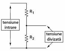 circuit divizor de tensiune