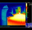 Imagine termografica - transformator industrial