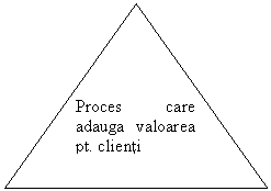 Isosceles Triangle: Proces care adauga valoarea pt. clienti