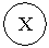 Oval: X