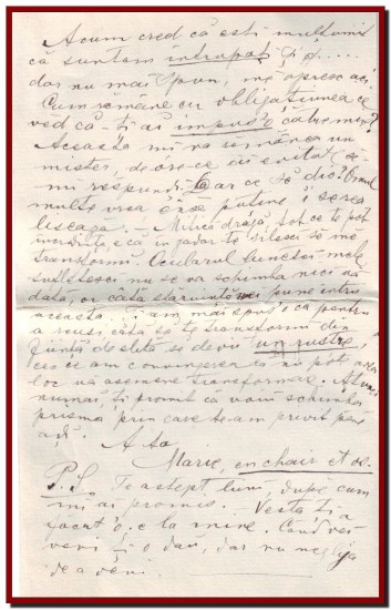 Scrisoarea Mariei Baronzi - decembrie 1897 / pag 4
