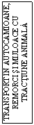 Text Box: TRANSPORT IN AUTOCAMIOANE, REMORCI SI MIJLOACE CU TRACTIUNE ANIMALA