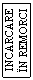 Text Box: INCARCARE
IN REMORCI
