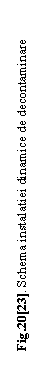 Text Box: Fig.20[23]. Schema instalatiei dinamice de decontaminare
