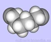 lant de molecule de polietena (polietilena)