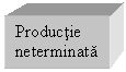 Text Box: Productie neterminata