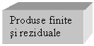 Text Box: Produse finite si reziduale