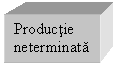 Text Box: Productie neterminata