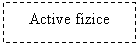 Text Box: Active fizice