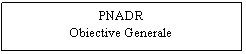 Text Box: PNADR 
Obiective Generale 
