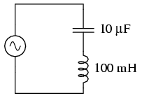 circuit rezonant serie (LC)