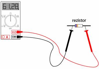 masurarea rezistorilor