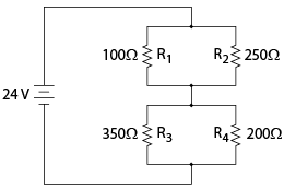 circuit serie-paralel combinat