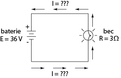 circuit simplu: baterie plus bec, calcularea puterii 2