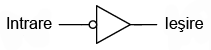 poarta inversoare; simbol alternativ