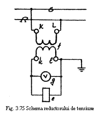 Text Box:  
Fig. 3.75 Schema reductorului de tensiune
