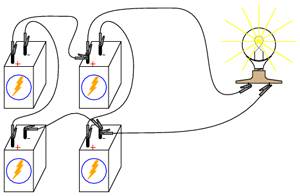 conectarea bateriilor in paralel