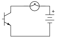 introducerea in circuit a unui tranzistor NPN in locul intrerupatorului