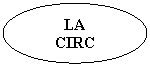 Oval: LA 
CIRC
