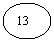 Oval: 13