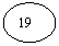 Oval: 19