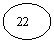 Oval: 22