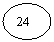 Oval: 24