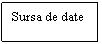 Text Box: Sursa de date