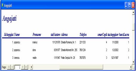 tabular