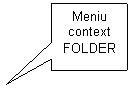 Rectangular Callout: Meniu context
FOLDER
