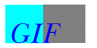 imaginea GIF optimizata ocupa 1,20 KB fata de 20 KB cat ar fi ocupat ca bitmap necomprimat