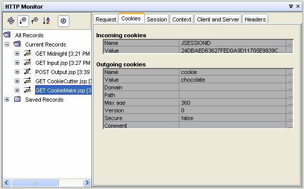 HTTP Cookie Monitorul de inregistrari, dupa care se face.