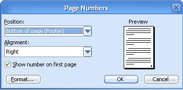 page numbers