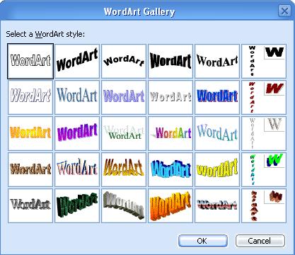 word art gallery