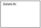 Text Box: Salariu fix