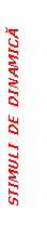 Text Box: STIMULI  DE  DINAMICA