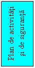 Text Box: Plan de activitati si de siguranta