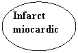 Oval: Infarct  miocardic